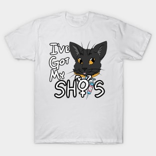 I've Got My Shots (Black Cat, HRT) T-Shirt